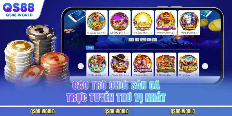 Các trò chơi săn cá trực tuyến thú vị nhất