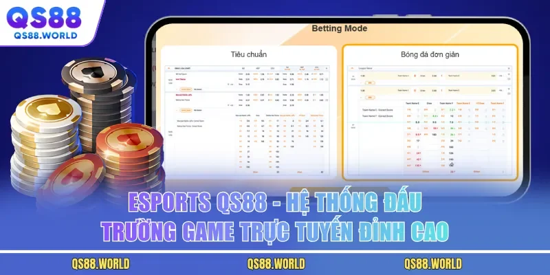 Esports QS88 - Hệ Thống Đấu Trường Game Trực Tuyến Đỉnh Cao