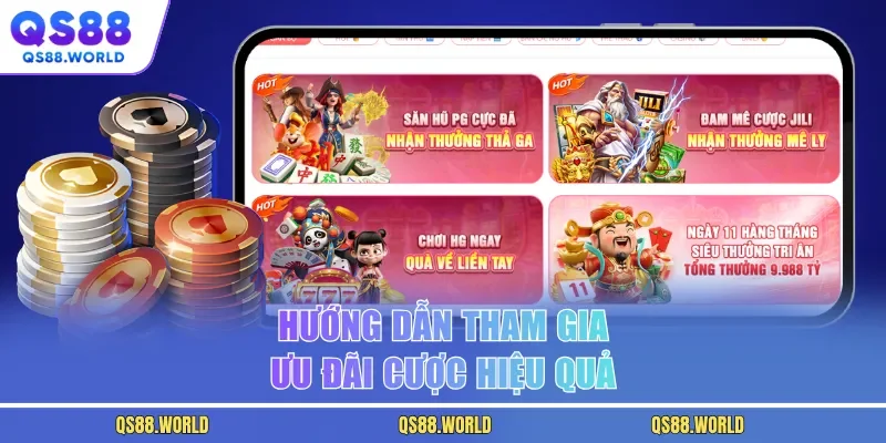 Hướng dẫn tham gia ưu đãi cược hiệu quả