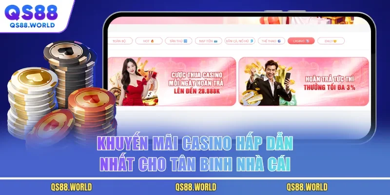 Khuyến Mãi Casino Hấp Dẫn Nhất Cho Tân Binh Nhà Cái