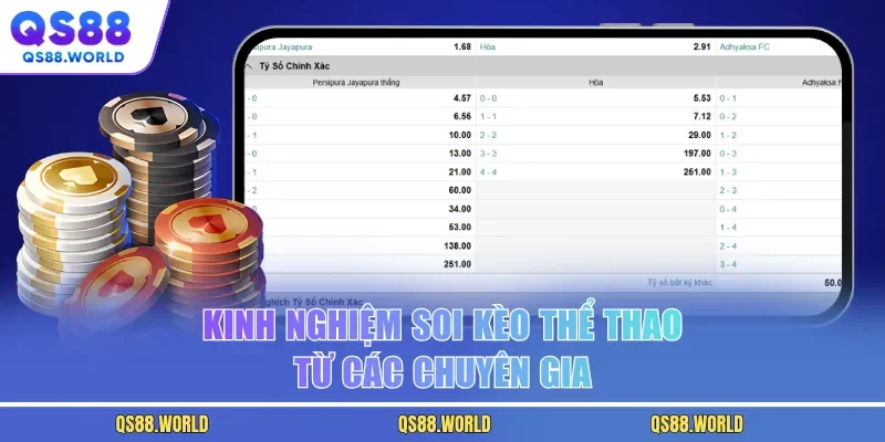 Kinh nghiệm soi kèo thể thao từ các chuyên gia